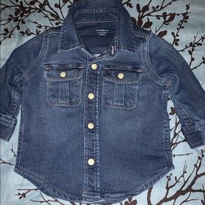 Baby Gap Jean button top